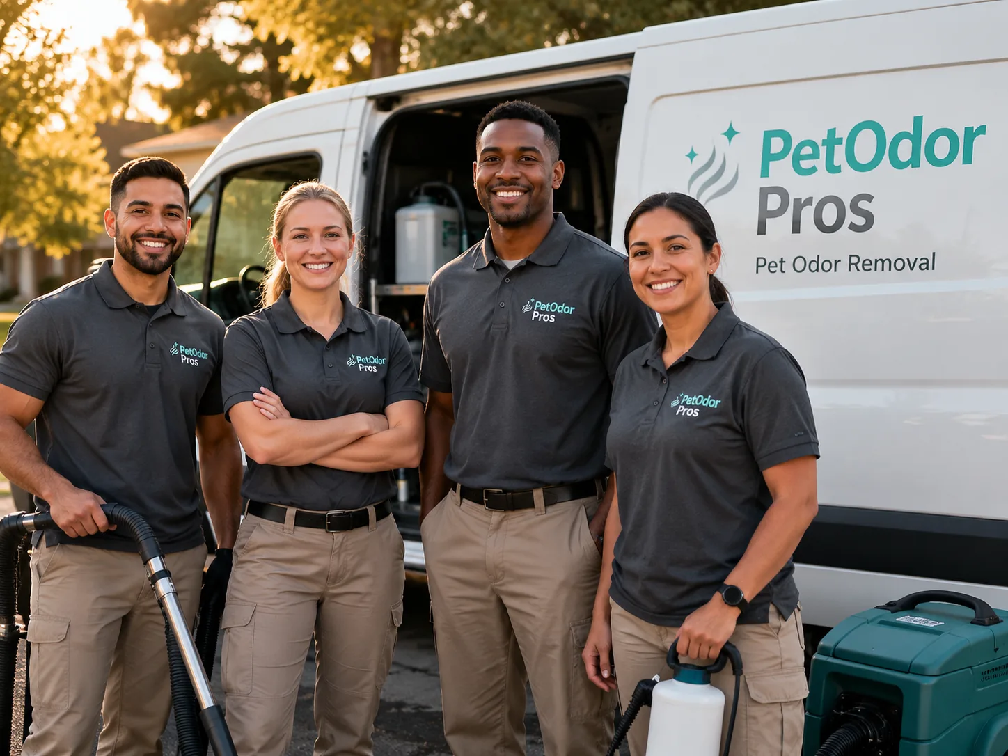 Pet Odor Removal team serving Belmont, MI